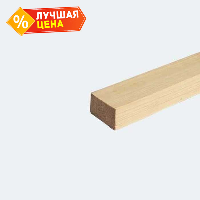Брусок сухой 40х50х6000 сорт 1-2